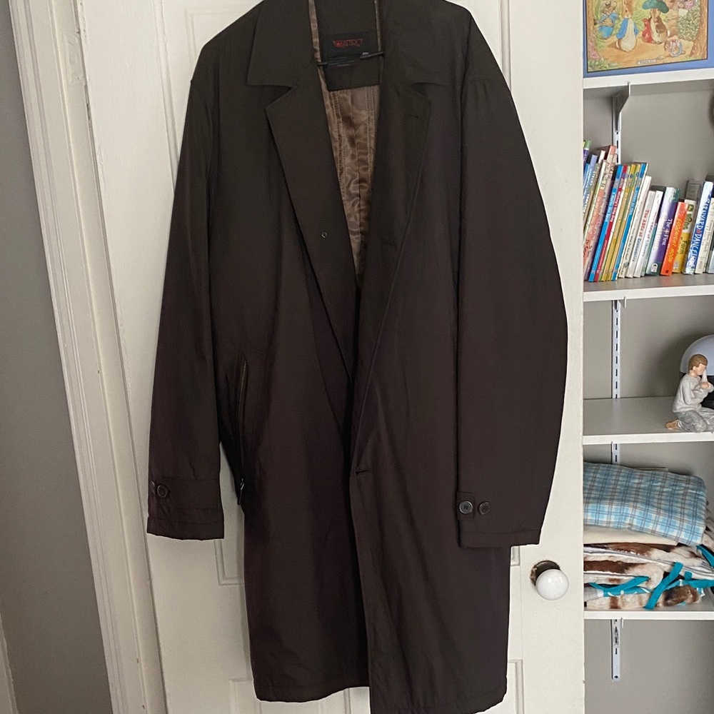 Men's Brown Overcoat